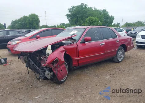 1995 Mercury Grand Marquis Gs from USA, damaged, VIN 2MELM74W3SX655006